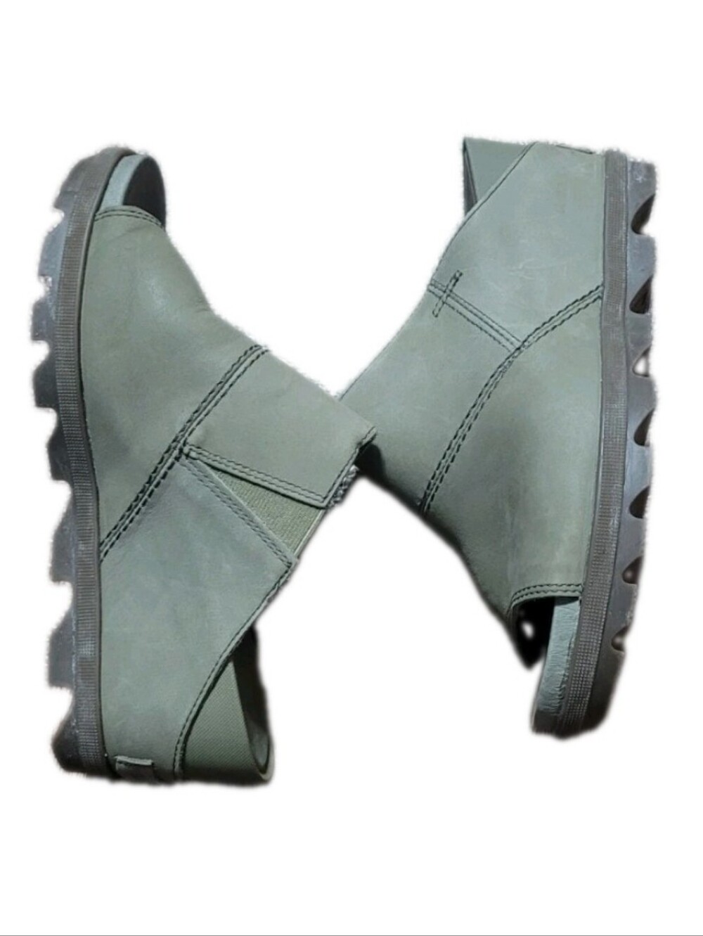 Sorel Joanie II Slide Wedge Sandals- Sage Sz 9